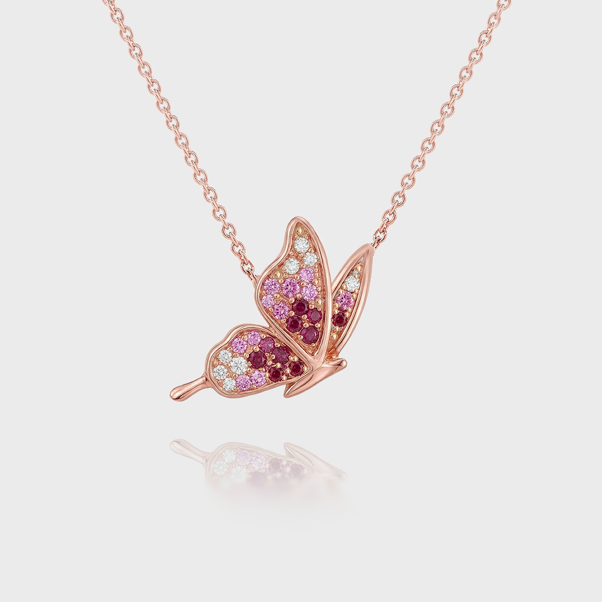 Lavender Flutter Necklace