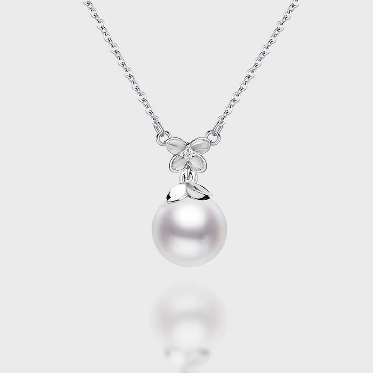Clover's Blessing Four-leaf Blessing Necklace