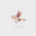 Lavender Flutter Ring