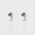 Violet Glow Earrings