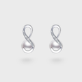 Boucles d'oreilles élégantes « Grâce infinie »