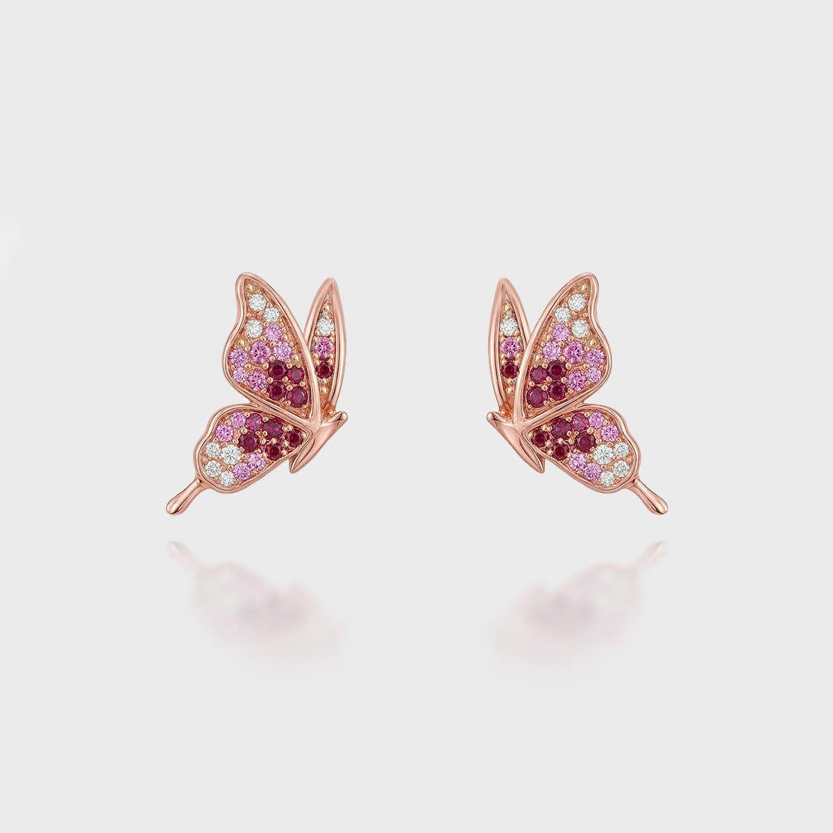 Lavender Flutter Earrings
